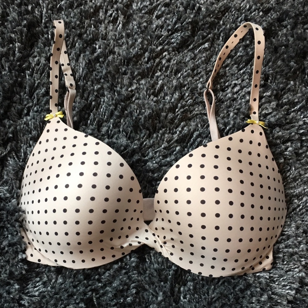 VS Polka Dot Plunge Bra